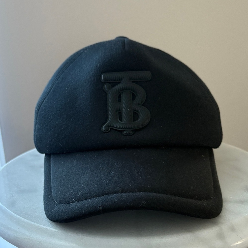 Burberry Black Logo Cap